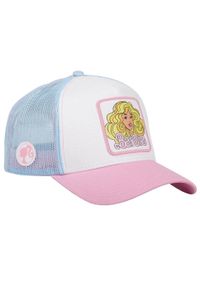 CapsLab - Czapka z daszkiem Capslab Barbie Snapback Trucker - CL/BA1/2/CT/BA17. Kolor: biały, niebieski, wielokolorowy