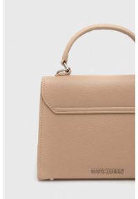 Steve Madden torebka Blattuca kolor beżowy SM13000782. Kolor: beżowy. Wzór: paski #2