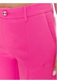 Chiara Ferragni Spodnie materiałowe 74CBA147 Różowy Regular Fit. Kolor: różowy. Materiał: syntetyk