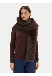 Guess Szalik AW5403 POL03 Brązowy. Kolor: brązowy. Materiał: poliester #3