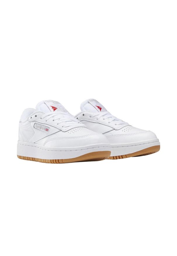 Buty damskie trampki Reebok CLUB C DOUBLE. Kolor: biały. Model: Reebok Club