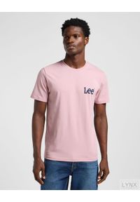 Lee - MESKA KOSZULKA LEE MEDIUM WOBBLY LEE TEE SOFT MAUVE 112364536 #1