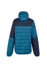 Regatta - Męska Kurtka Hillpack III Hooded Active Padded Jacket. Kolor: niebieski. Materiał: puch. Sport: turystyka piesza
