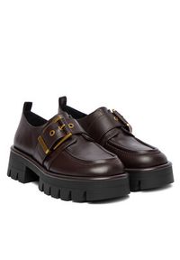 MICHAEL Michael Kors Loafersy Colby 40F4COFP1L Brązowy. Kolor: brązowy. Materiał: skóra #5
