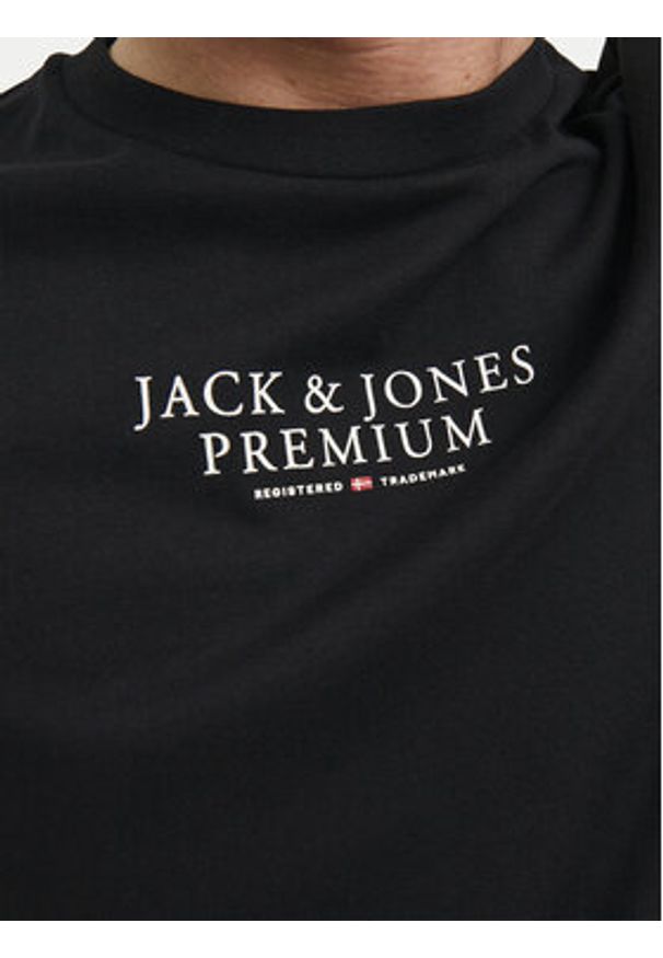 Jack & Jones T-Shirt Archie 12217167 Czarny Regular Fit. Kolor: czarny. Materiał: bawełna