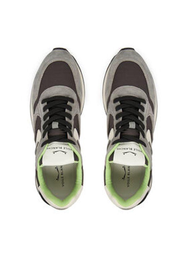 Voile Blanche Sneakersy 2018750-08 Szary. Kolor: szary. Materiał: zamsz, skóra