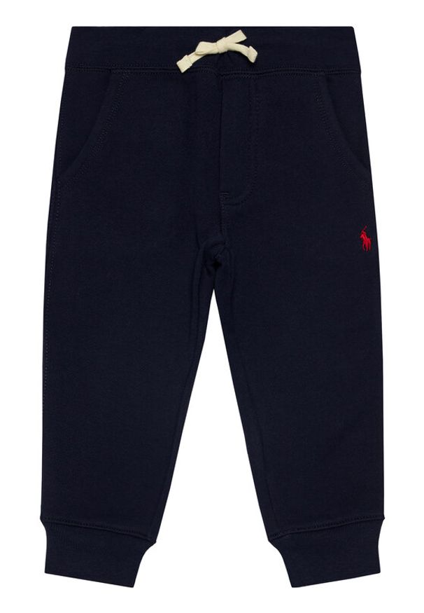 Polo Ralph Lauren Spodnie dresowe Core Replen 323720897003 Granatowy Regular Fit. Kolor: niebieski. Materiał: bawełna, dresówka
