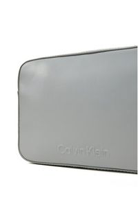 Calvin Klein Torebka Embossed Logo Camera Bag K60K612555 Szary. Kolor: szary #4