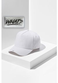 Next Generation Headwear - Next generation headwear - Czapka. Kolor: biały. Materiał: tkanina, bawełna. Wzór: aplikacja #1