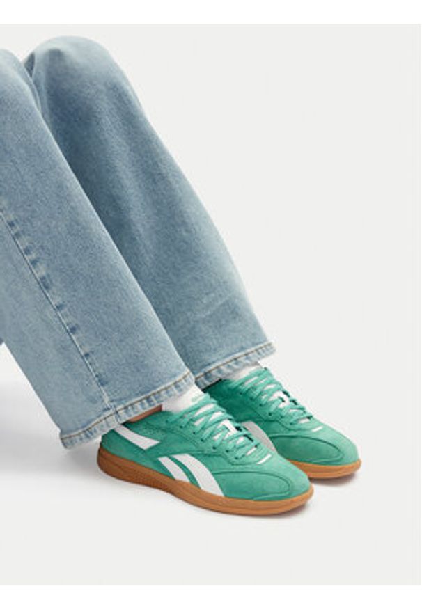 Reebok Sneakersy EO-HAMMER STREET 100229537 Zielony. Kolor: zielony. Materiał: skóra, zamsz