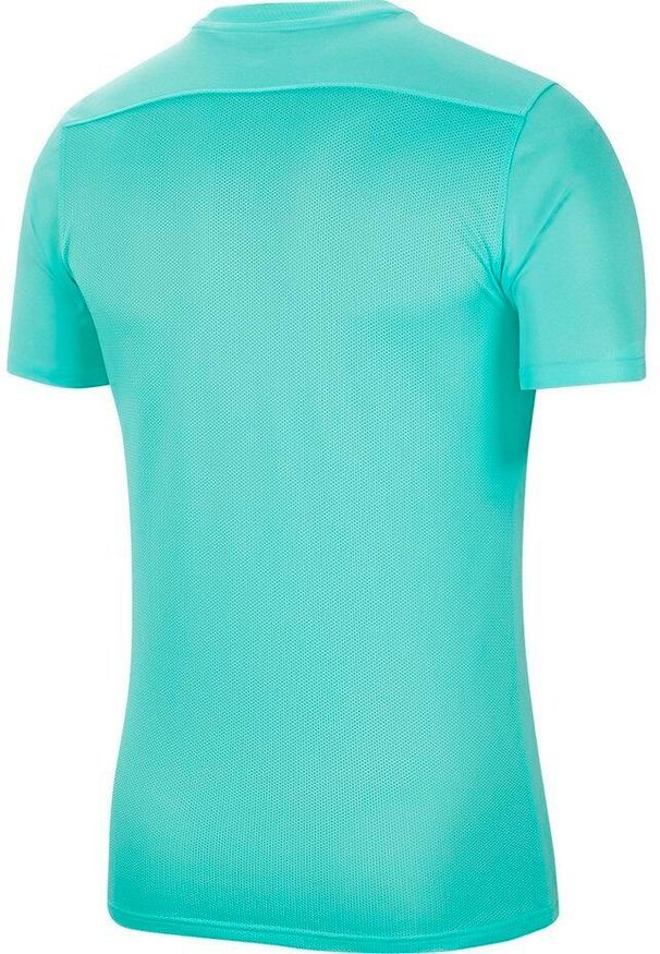 Koszulka do piłki nożnej dla dzieci Nike Dry Park VII JSY SS z krótkim rękawem. Kolor: wielokolorowy, turkusowy, niebieski. Długość rękawa: krótki rękaw. Długość: krótkie