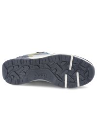 Granatowe Sneakersy Jeep Stylowe Obuwie Męskie. Okazja: na co dzień. Kolor: niebieski. Materiał: materiał, skóra. Szerokość cholewki: normalna. Sport: turystyka piesza #6