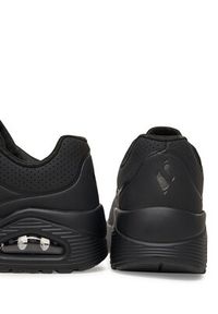 skechers - Skechers Sneakersy 403674L/BBK Czarny. Kolor: czarny. Materiał: skóra #5