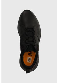CATerpillar - Caterpillar sneakersy skórzane CITYROGUE kolor czarny P110517. Nosek buta: okrągły. Kolor: czarny. Materiał: skóra #2