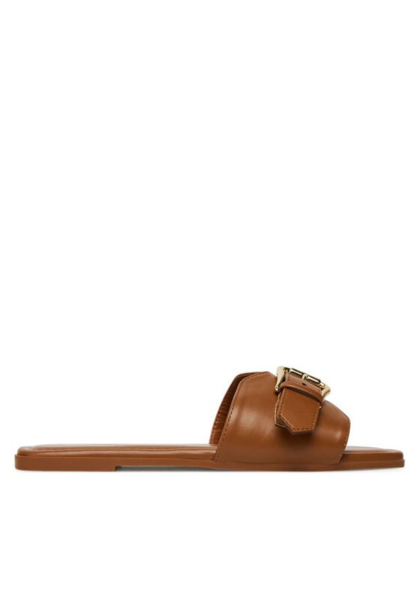 Jenny - JENNY Klapki RS24SS03-160 Brązowy. Kolor: brązowy. Materiał: materiał