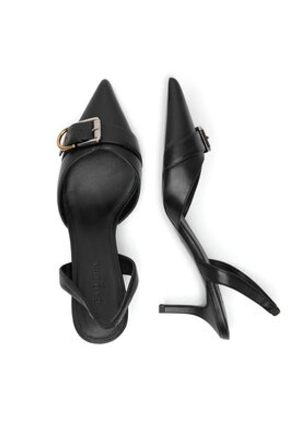 Badura Szpilki HOLLY-V1681-311 Czarny. Kolor: czarny. Materiał: skóra. Obcas: na szpilce