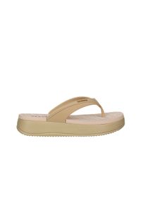 Japonki Azaleia Maria Light Beige, Beżowy, Tworzywo - 35-36. Okazja: na co dzień. Kolor: beżowy. Materiał: materiał, syntetyk. Styl: casual #1