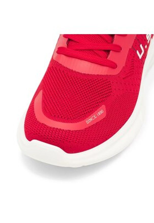 U.S. Polo Assn. Sneakersy ACTIVE001 Czerwony. Kolor: czerwony. Materiał: materiał
