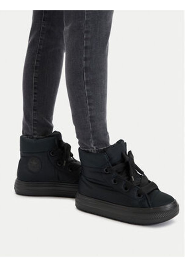 Converse Śniegowce Chuck Taylor All Star Elements Boot A12941C Czarny. Kolor: czarny. Materiał: materiał