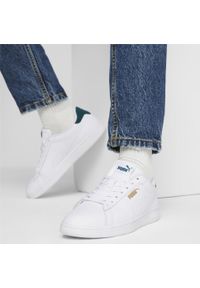 Puma - Buty do chodzenia męskie PUMA Smash 3.0 L. Kolor: żółty, biały, wielokolorowy, zielony. Sport: turystyka piesza