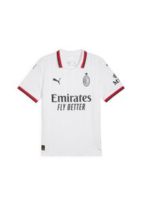 Puma - Męska koszulka wyjazdowa AC Milan 24/25 PUMA White. Kolor: biały