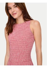 only - ONLY Sukienka letnia Celle 15369284 Czerwony Regular Fit. Kolor: czerwony. Materiał: syntetyk. Sezon: lato #2