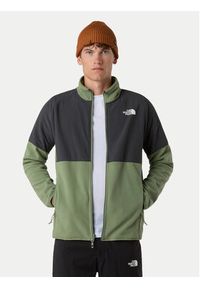 The North Face Polar Glacier NF0A89JG Zielony Regular Fit. Kolor: zielony. Materiał: syntetyk
