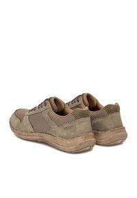 Rieker Półbuty 03089-64 Beżowy. Kolor: beżowy. Materiał: materiał #4