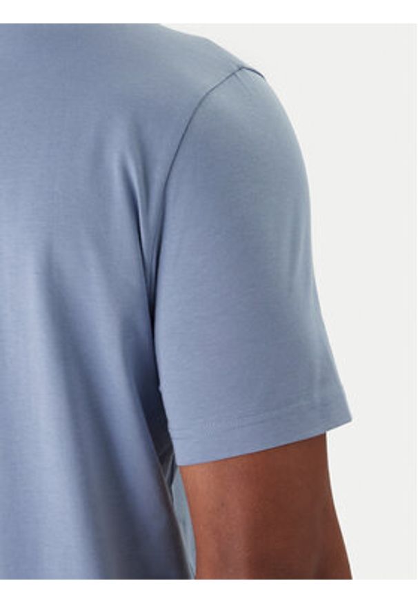 BOSS T-Shirt 50506373 Niebieski Regular Fit. Kolor: niebieski. Materiał: bawełna