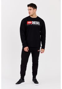 Diesel - DIESEL Czarny longsleeve męski T-BOXT-LS-DIV, Rozmiar XXL. Kolor: czarny. Materiał: elastan, bawełna. Długość rękawa: długi rękaw. Długość: długie. Styl: klasyczny #5