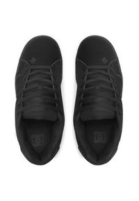 DC Sneakersy Net 302361 Czarny. Kolor: czarny. Materiał: skóra #4