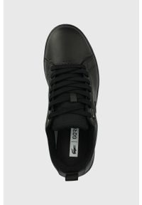 Lacoste sneakersy skórzane CARNABY kolor czarny 43SMA0020. Nosek buta: okrągły. Zapięcie: sznurówki. Kolor: czarny. Materiał: skóra. Technologia: Gore-Tex #3