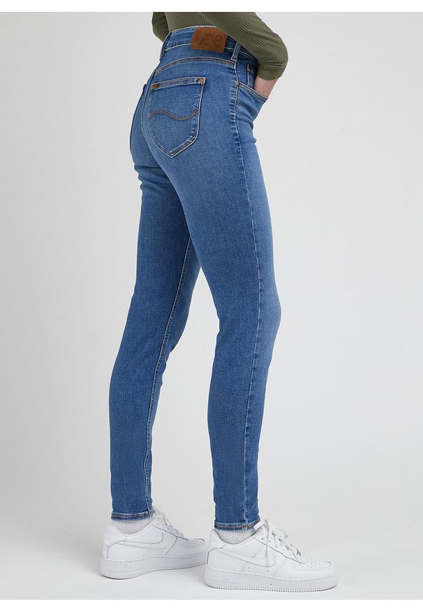 Lee - LEE FOREVERFIT DAMSKIE SPODNIE JEANSOWE JEANSOWE IN A TRANCE L32SOVD44