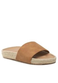 Roxy Espadryle ARJL101053 Brązowy. Kolor: brązowy. Materiał: skóra