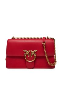 Pinko - PINKO Torebka Love One Classic Dc PE 25 PCPL 100941 A0F1 Czerwony. Kolor: czerwony. Materiał: skórzane