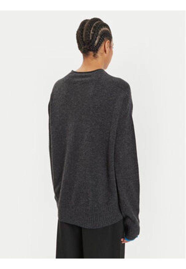 Pinko Sweter Donskoy 104468 A277 Szary Relaxed Fit. Kolor: szary. Materiał: wełna, kaszmir