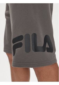 Fila Szorty sportowe Lezinnes FAM0870 Szary Regular Fit. Kolor: szary. Materiał: syntetyk. Styl: sportowy #3