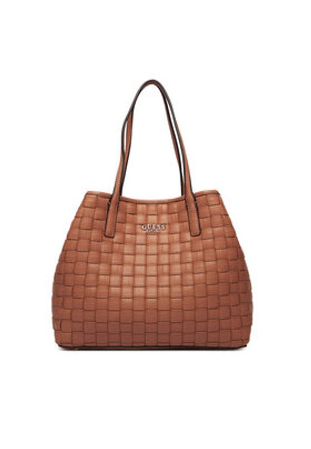 Guess Torebka Sandy HWWG84 18230 Brązowy. Kolor: brązowy. Materiał: skórzane