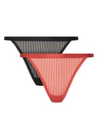 Dorina Komplet stringów Lamina FXST0047LA077 2X0464 Kolorowy. Materiał: syntetyk. Wzór: kolorowy #9