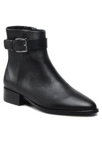 Calvin Klein Botki Almond Ankle Boot W Hw-Lth HW0HW01303 Czarny. Kolor: czarny. Materiał: skóra #2