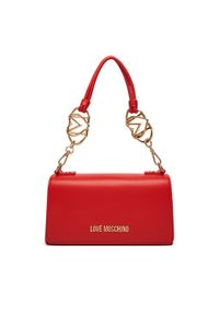 Love Moschino - LOVE MOSCHINO Torebka JC4051PP1NLF0500 Czerwony. Kolor: czerwony. Materiał: skórzane