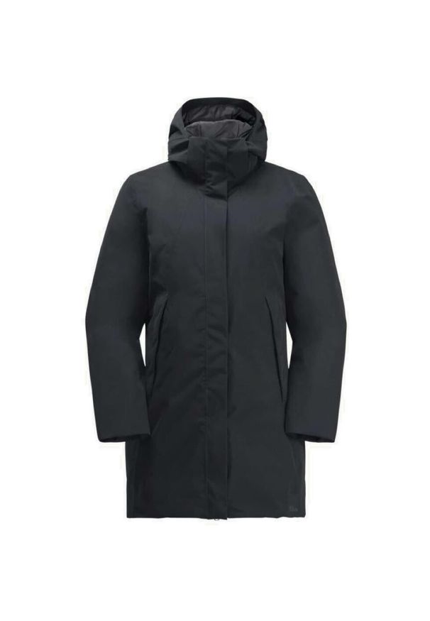 Kurtka uniwersalna damska Jack Wolfskin 11161416350. Typ kołnierza: kaptur. Kolor: szary. Materiał: syntetyk
