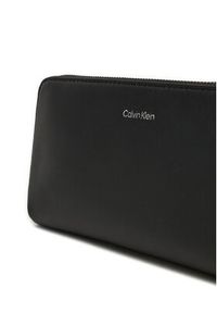 Calvin Klein Saszetka nerka Ck Sleek Waistbag K50K512785 Czarny. Kolor: czarny. Materiał: skóra