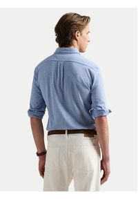 Polo Ralph Lauren Koszula 710963499001 Błękitny Slim Fit. Typ kołnierza: polo. Kolor: niebieski. Materiał: bawełna #3
