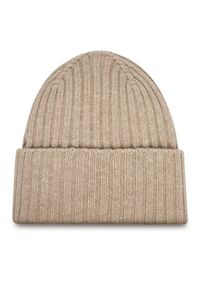 Weekend Max Mara Czapka Ritmo 2525576035 Beżowy. Kolor: beżowy. Materiał: wełna, materiał #3