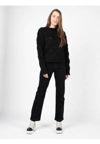 Silvian Heach Sweter "Oversize" | CVA22153MA | Kobieta | Czarny. Kolor: czarny. Materiał: wełna, akryl, poliester, elastan #4