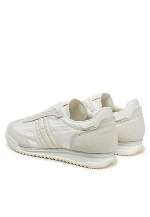 Tommy Jeans Sneakersy Tjm Retro Runner Cleated EM0EM01527 Biały. Kolor: biały. Materiał: zamsz, skóra