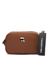Karl Lagerfeld - KARL LAGERFELD Torebka A4W30248 Brązowy. Kolor: brązowy. Materiał: skórzane