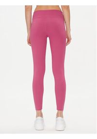 Reebok Legginsy IM4082 Różowy Slim Fit. Kolor: różowy. Materiał: bawełna #2