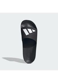 Adidas - Klapki Adilette Shower. Kolor: czarny, biały, wielokolorowy. Styl: klasyczny, sportowy